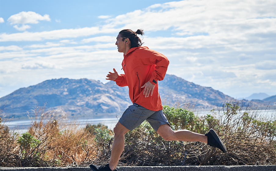 Hombre corriendo
