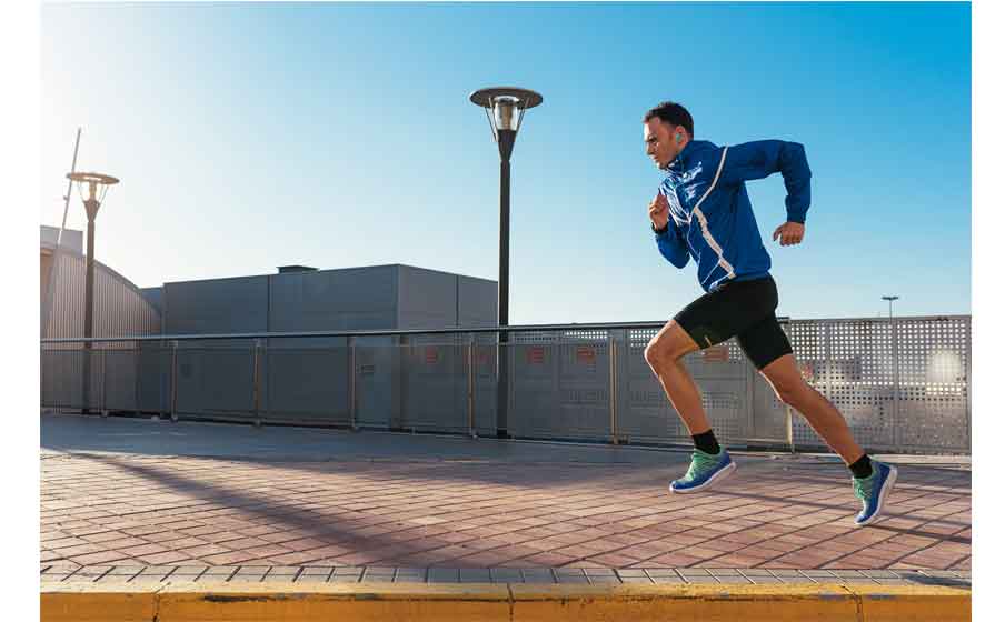 Hombre corriendo